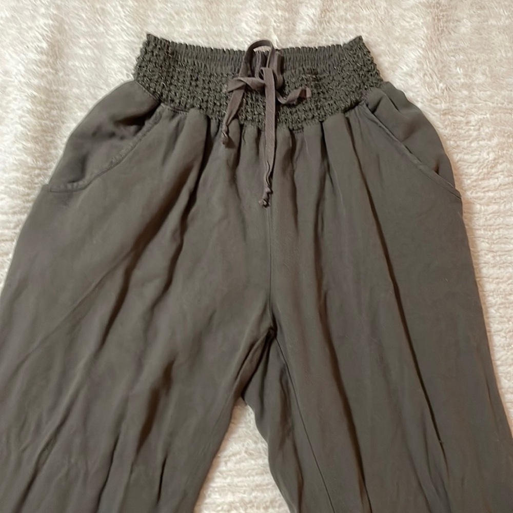 Dark Olive Pants